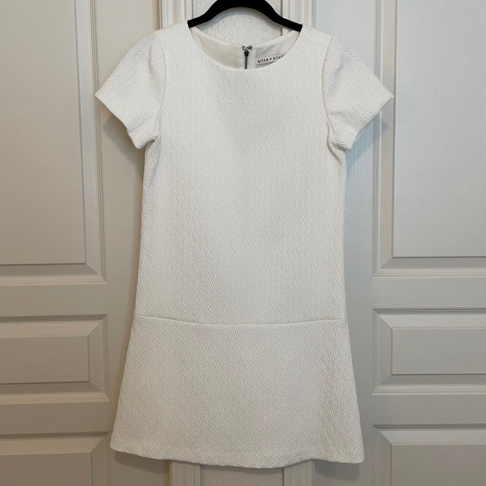 White Alice and Olivia Dress